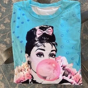 Audrey Hepburn Pop Art Fast Fashion